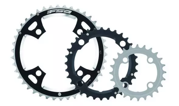 Шестеренка MTB FSA Black ,Alloy CNC 104x44T