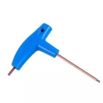 Шестигранник TOOPRE Т-образный с рукояткой, 3 мм, сталь/полипропилен, синий, H3