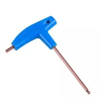 Шестигранник TOOPRE Т-образный с рукояткой, 4 мм, сталь/полипропилен, синий, H4