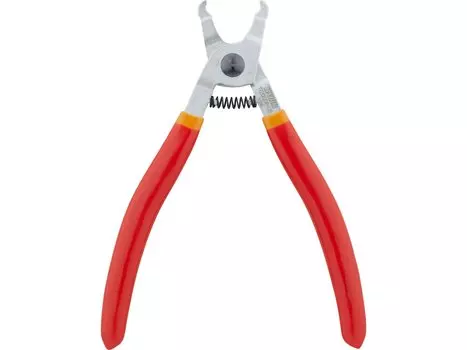 Щипцы UNIOR, для замыкающего звена велосипедной цепи, L=177мм, красный, 1720/2DP-US