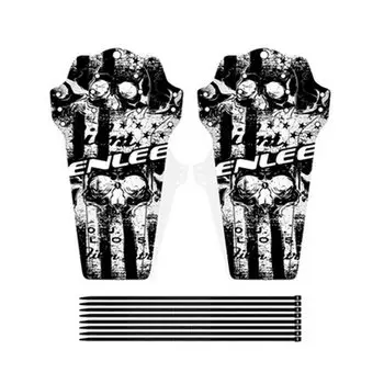 Крыло Enlee BF-50 Skull, переднее, черный, ARV000251