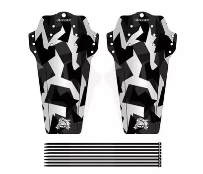 Крыло переднее Enlee BF-50 Beauty черно-белое, ARV000525