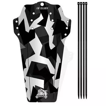 Крыло переднее Enlee BF-50 Camo, черно-белое, ARV000249