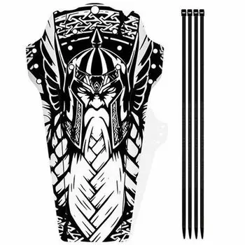 Крыло переднее Enlee BF-50 Warrior, черно-белый, ARV000250