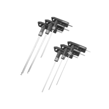 Шестигранники TOPEAK T-HANDLE DUOHEX WRENCH SET, TPS-SP01