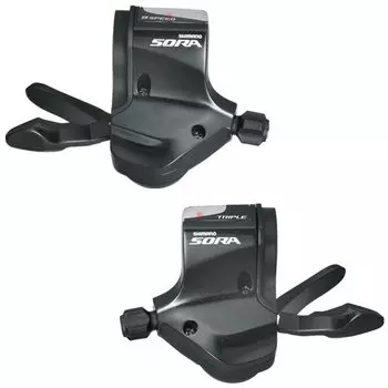 Шифтер для велосипеда Shimano Sora, 3500, левый/правый, 3x9ск трос+оплетка ESL3500TPA