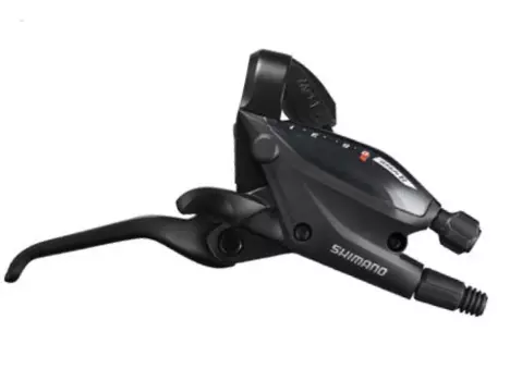Шифтер/Ручка тормозная велосипедная SHIMANO ALTUS ST-EF505, правый, гидравлическая/манетка, 8 скоростей, черный