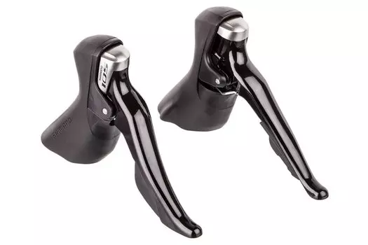 Шифтер Shimano 105 5800, комплект, 2x11 скорости, трос+оплетка, черный, IST5800DPAL