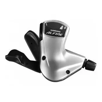 Шифтер Shimano Alfine S7008, правый, 8 скоростей, трос+оплетка, серебристый, ESLS70082100LS3