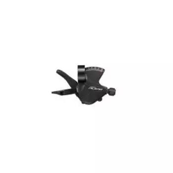 Шифтер Shimano Alivio, M3100, правый, 9 скоростей, индикатор, трос 2050мм, черный, без упаковки, ASLM3100RC