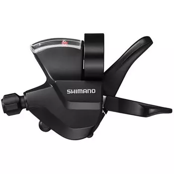 Шифтер Shimano Altus M315, левый, 2 скорости, трос 1800мм, ESLM3152LB
