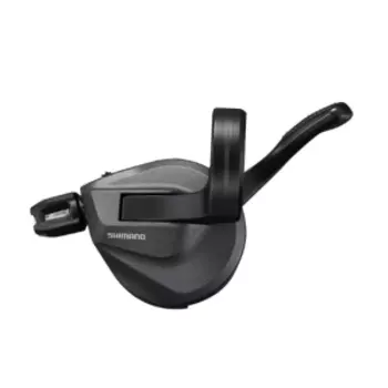 Шифтер SHIMANO DEORE XT M8100, левый, 2скорости. крепление на хомут, ISLM8100LBP