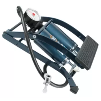 Насос велосипедный SKS Twin Air, blue, 10061