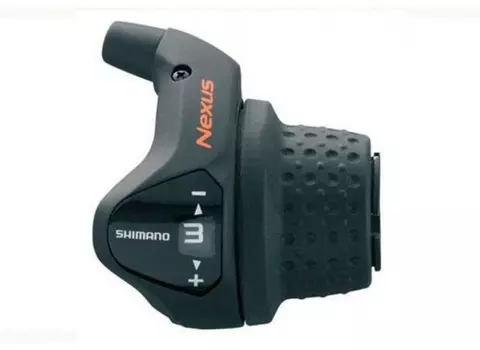 Шифтер SHIMANO Nexus SL-3S41E, revo, 3 скорости, трос+оплетк(1800мм), SM-BC06, ASL3S41E180LS