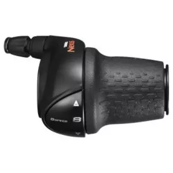 Шифтер SHIMANO NEXUS SL-C6000-8, на руль 22.2, трос 1750MM, 8S, для втулок NEXUS INTER-8, для CJ-8S20, чёрный, SL-C6000