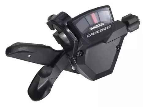 Шифтер SHIMANO SL-M590 DEORE левый 3 скорости, трос 1800мм пр.уп KSLM590LB