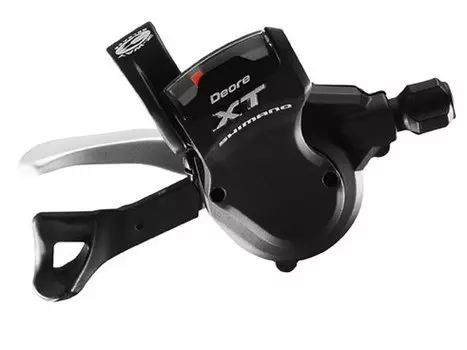 Шифтер SHIMANO SL-M770-A XT правый, 9 скоростей, трос 2050мм, чёрный, без уп.KSLM770ARA