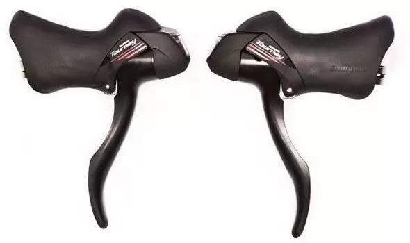 Шифтер Shimano Tourney A070, комплект, 2x7 скорости, трос+оплетка, ESTA070PACX1