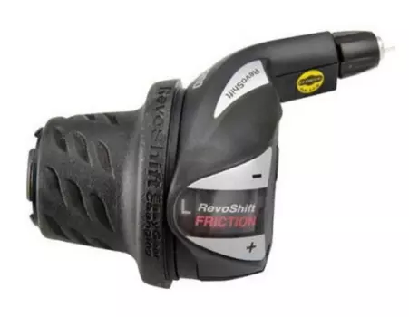 Шифтер Shimano Tourney RS36, левый, 3 (Frict) ск, трос 1800 мм, ASLRS36LNBT