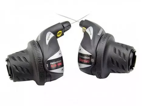 Шифтер SHIMANO Tourney, RS36, левый/правый, 3x7скоротсей, трос+оплетка ESLRS36P7A