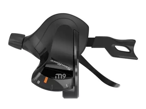 Шифтер SUNRACE DLM933.R900.0S0.HP, триггер M933, правый, 9 скоростей, трос 2100мм, 06-201311