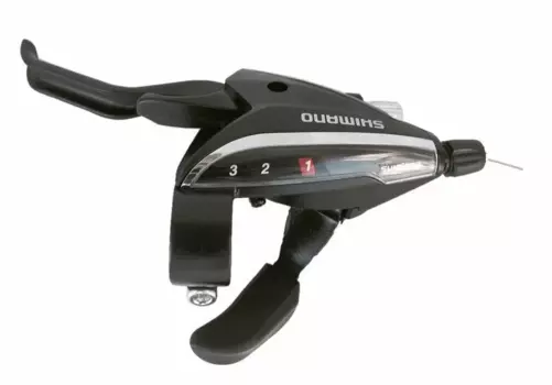 Шифтер/тормозная ручка SHIMANO ACERA ST-EF65-3L, комбинированный, 3 скорости, 22,2 мм, ASTEF654LVSBS