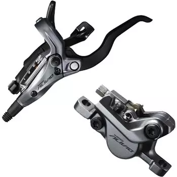 Шифтер/Тормозная ручка Shimano Alivio ST-M4050, с передним тормозным калипером BR-MT400, левая, AM40502KLFURX100