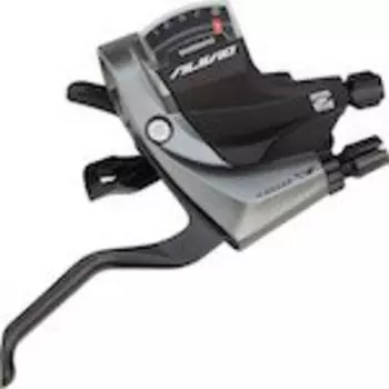 Шифтер/тормозная ручка SHIMANO M4000, 9 скоростей, трос 2050 мм, ESTM4000RA