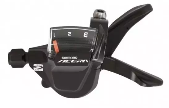Шифтер велосипедный Altus Shimano, M3000, 3 скорости, трос 1800 мм, ESLM3000LB