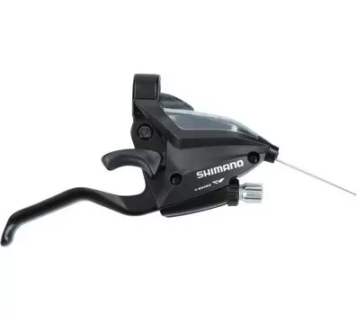 Шифтер велосипедный с тормозной ручкой Shimano Tourney EF500, правый, 7 скоростей, трос, ESTEF5002RV