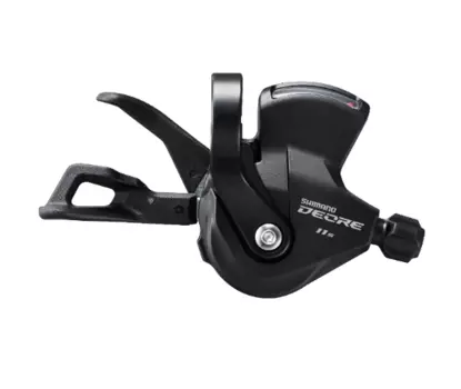 Шифтер велосипедный SHIMANO Deore M5100-R, правый, 11 скоростей, на хомут, c индикатором, трос с SP41, ISLM5100RAP