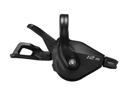 Шифтер велосипедный SHIMANO Deore, M6100-R, правый, 12 скоростей, на хомут, без индикатора, трос с SP41, ISLM6100RA1P
