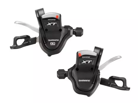 Шифтер велосипедный SHIMANO DEORE XT SL-M780, с тросами, левая 2/3ск, правая 10ск, KSLM780RA/780LB