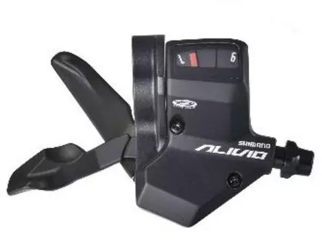Шифтер велосипедный SHIMANO SL-M430 ALIVIO, правый, 9 скоростей, правый, трос 2050мм, ASLM430RA