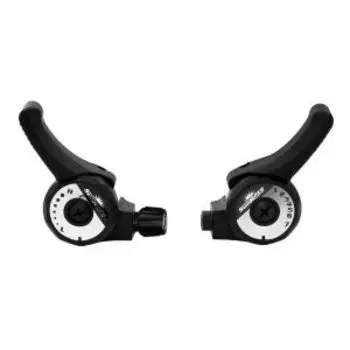 Шифтер велосипедный Sun Race, идексированный, правый, 7 скоростей, чёрный, SLM2TR