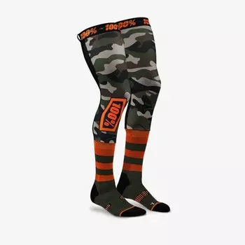 Чулки 100% Rev Knee Brace Performance Moto Socks Camo 2018