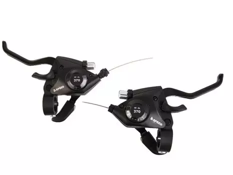 Шифтеры SHUNFENG, с тормозными ручками под 2-3 пальца, 3+8 скоростей, EF-SL371