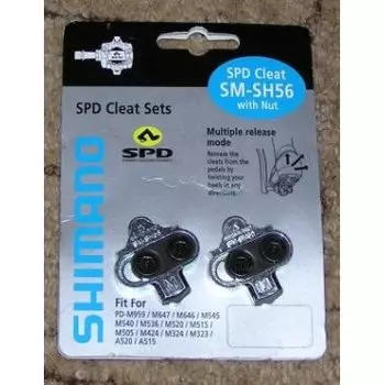Шипы для велопедалей Shimano SH56, SPD, мультинаправленные, Y41S98092