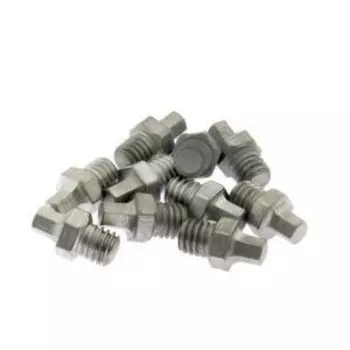 Педали BMX алюминиевые H32 HORST, литые, широкие, с шипами, 92х95х15мм 388г/пара, красный, 00-170835