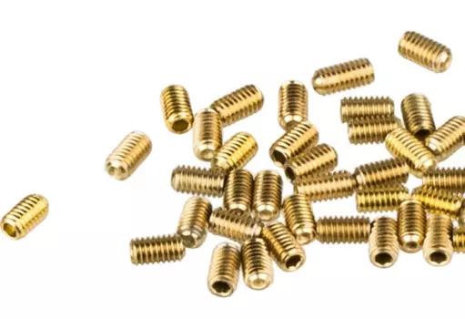 Шипы к велопедалям HT SP7 M4х7mm, 40 штук, AN01/AN06, золотой, 136AN01-GD-311