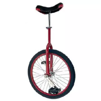 Уницикл M-Wave 20" алюминий обод 36 спиц рама сталь красный, 5-659324