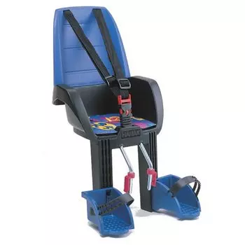 Детское велокресло HAMAX DISCOVERY 101, на рулевую трубу, синий/черный, до 15 кг, 554030