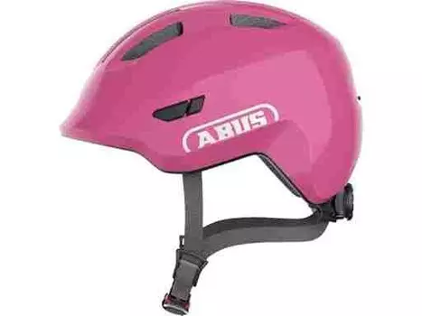 Шлем ABUS Smiley 3.0 детский, с регулир., 230гр, 8отв, сетка от насекомых, розовый, 05-0067271 (Размер: M (50-55) .)