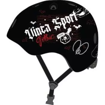 Шлем детский Vinca Sport IN-MOLD, черный, инд.уп. VSH 15 Gothic