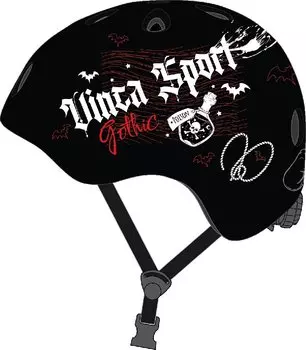 Шлем детский Vinca Sport IN-MOLD, черный, инд.уп. VSH 15 Gothic (Размер: S)