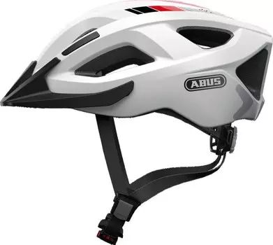 Шлем велосипедный ABUS Aduro 2.0, race white, 2021