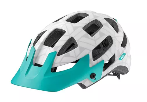 Шлем велосипедный Giant /LIV INFINITA, женский, белый/аквамарин