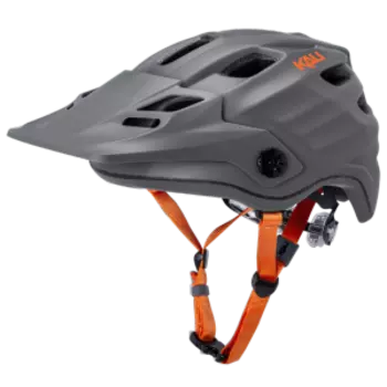 Шлем велосипедный KALI MAYA2.0 ENDURO/MTB, LDL, CF+, 12 отверстий, Mat Gry/Org
