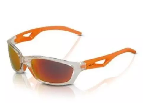 Очки велосипедные XLC Sunglasses Saint-Denice SG-C14, Frame grey, lenses orange mirror coated, 2500158033