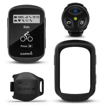 Велокомпьютер Garmin Edge 130 Plus MTB, Bundle, беспроводной, черный, 010-02385-21